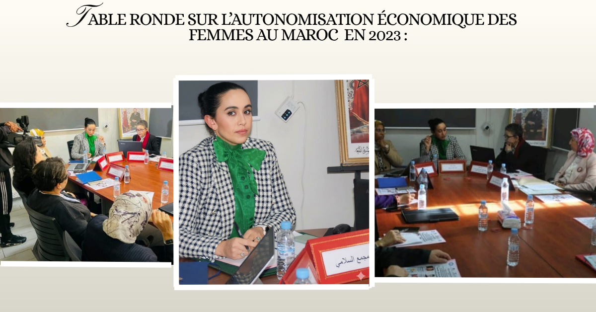Table ronde autonomisation femmes